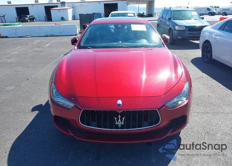 2017 Maserati Ghibli z USA, uszkodzony, nr VIN ZAM57XSA6H1215478